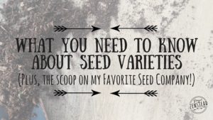 what you need to know about seed varieties