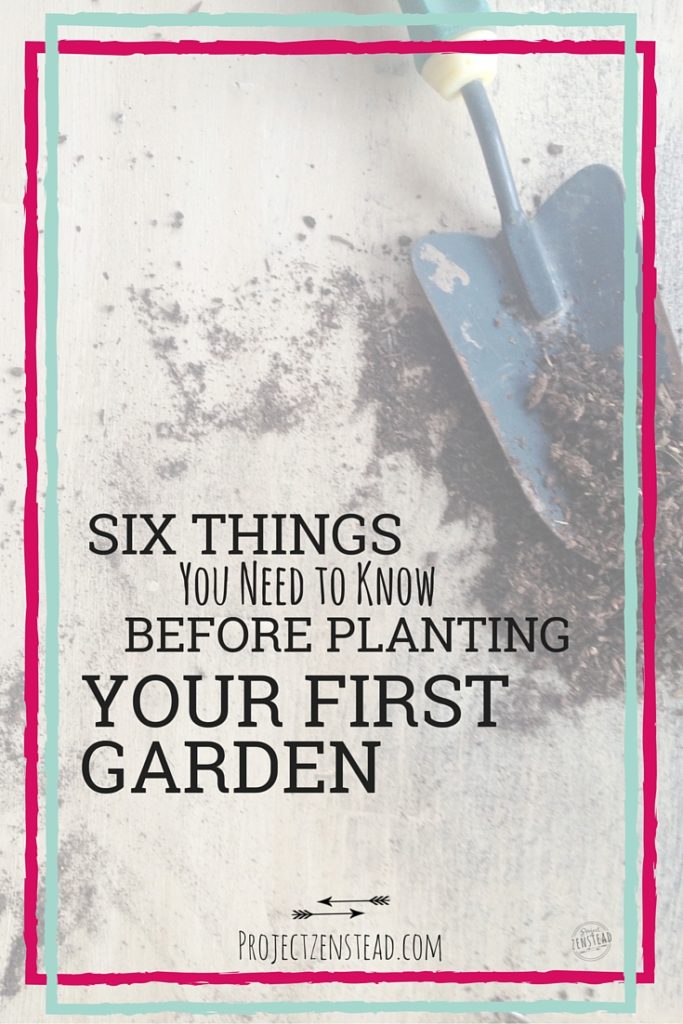 Planting a garden is a huge step towards improving your health and lifestyle. Before you start digging in, there are a couple things you need to know that will help your first garden be a successful garden.