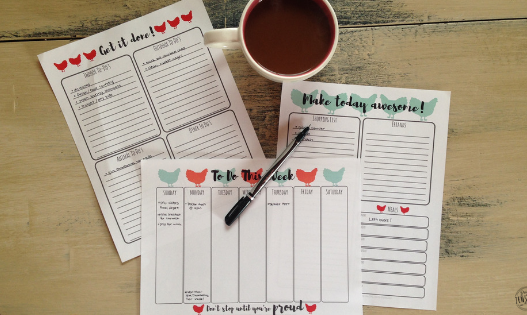 These free printable to do lists are designed to help us homesteaders to keep track of all our projects, our shopping lists and weekly schedules!