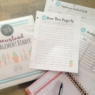 The Homestead Management Binder is a free printable resource to help you organize and track your homestead happenings!