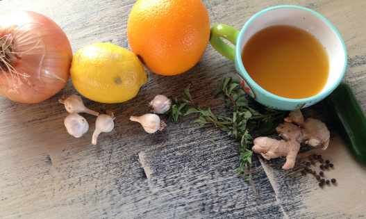 Fire cider is a powerful immune-boosting super tonic that can be easily made by infusing apple cider vinegar! Keep it on hand for colds, flus and other times when your immune system needs extra support!