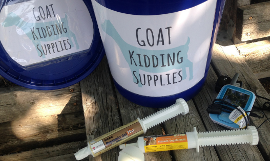 How to stock your goat kidding kit and be prepared for kidding season, including a full list of supplies!