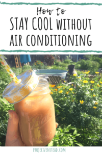 How to stay cool without air conditioning!