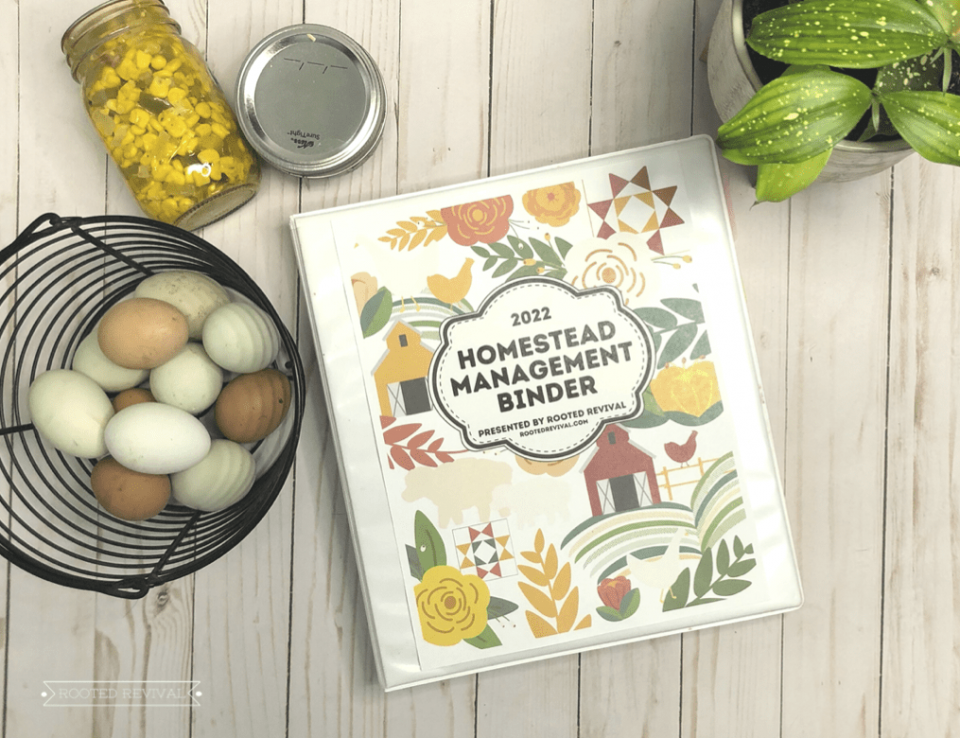 2022 Homestead Management Binder - The Ultimate Free Homestead Planner ...