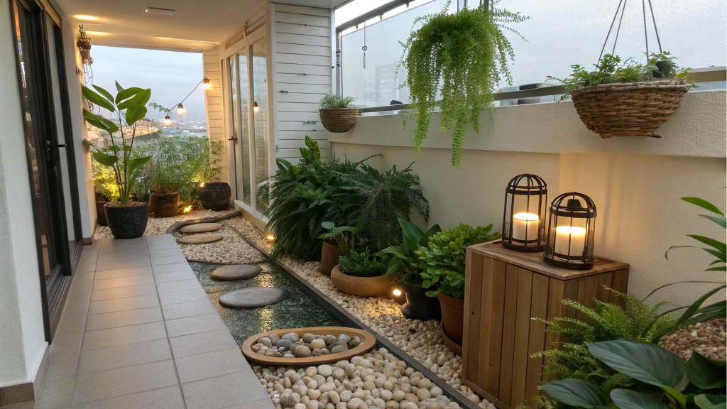 Transform a Small Balcony into a Zen Mini Garden in an Hour 