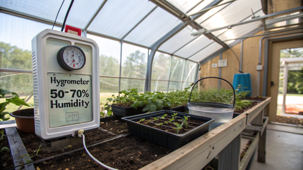 Humidity in the greenhouse - how to keep it in balance