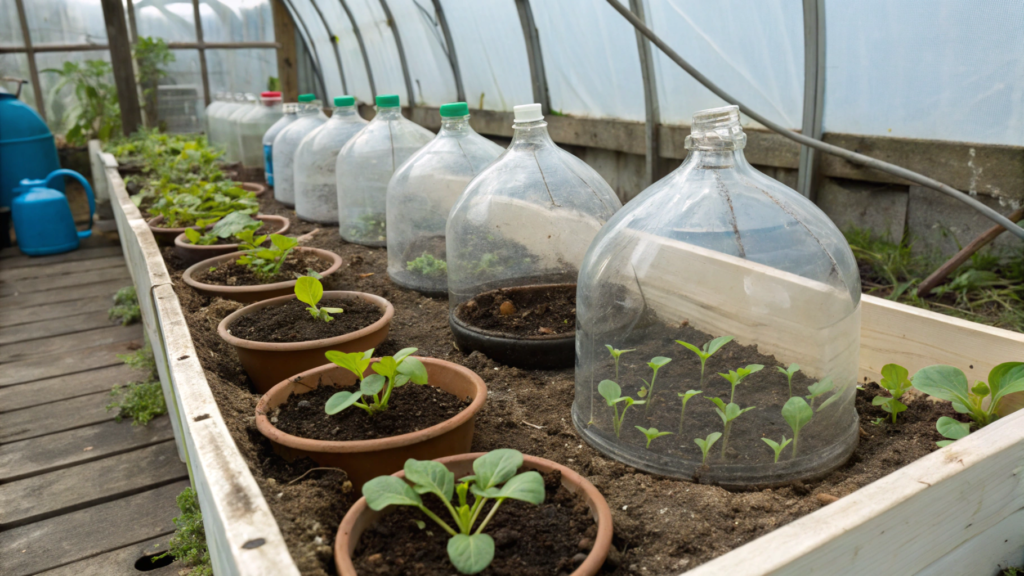 Creating a microclimate for germination