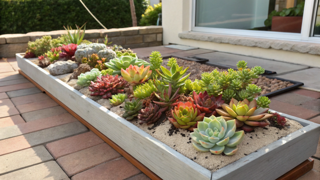 The Ultimate Outdoor Mini Succulent Garden for Under $50