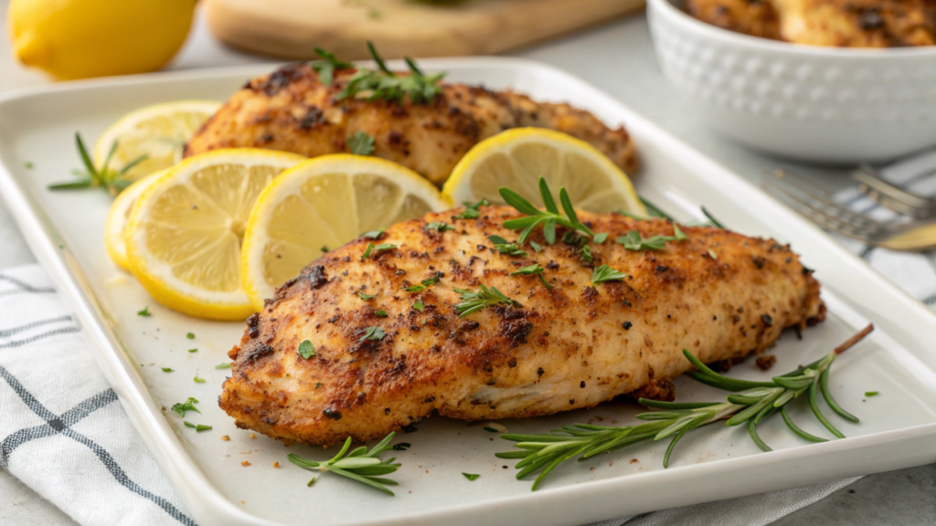 Air Fryer Lemon Pepper Chicken Breast