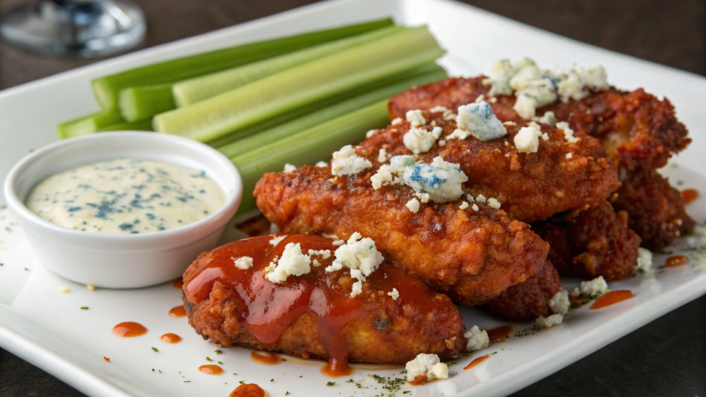 Baked buffalo chicken breast