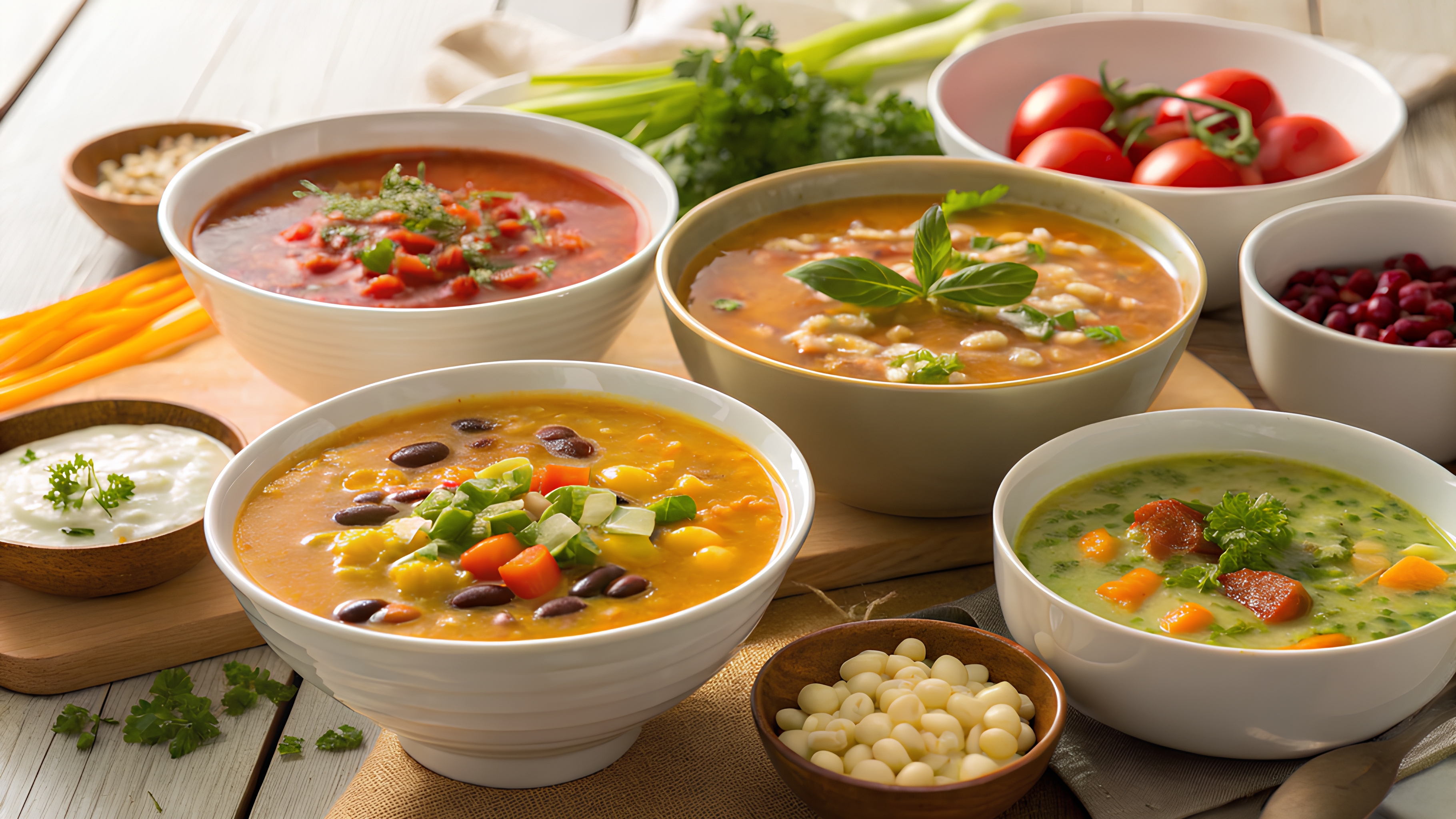 Hearty, healthy 13 soup recipes. Try it now