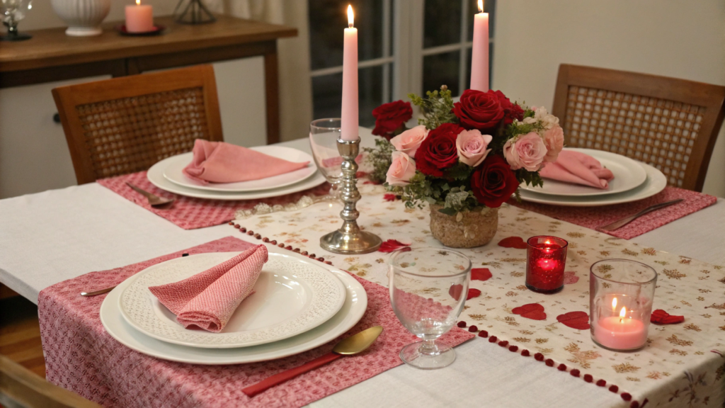 Perfect Table for a Cozy Valentine’s Dinner