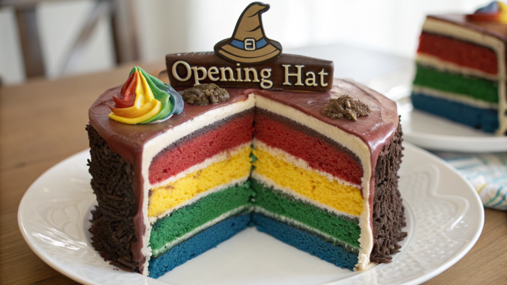 “Opening Hat” Cake