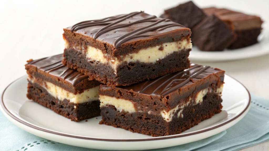 Triple Chocolate Brownies