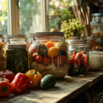 Preserved Harvest on The Table