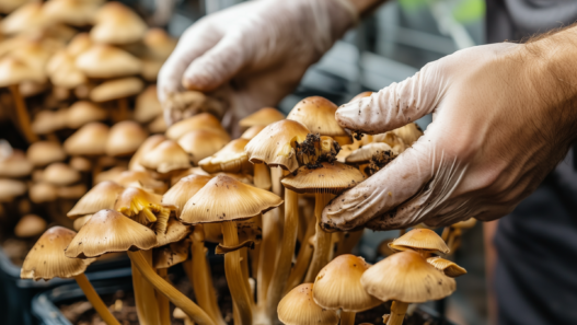 Growing Mushrooms in a Greenhouse