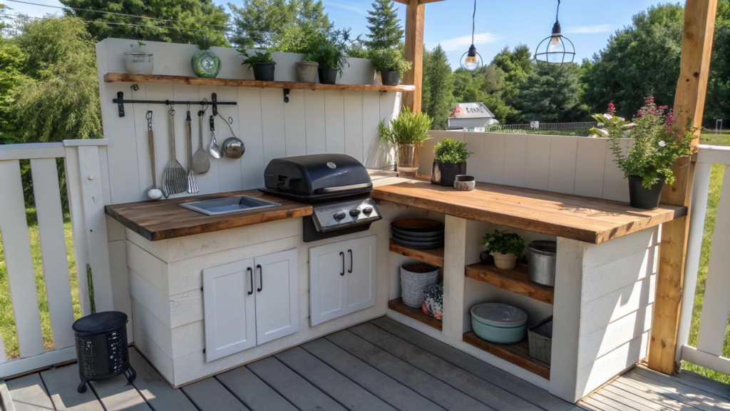 Сost-effective summer kitchens