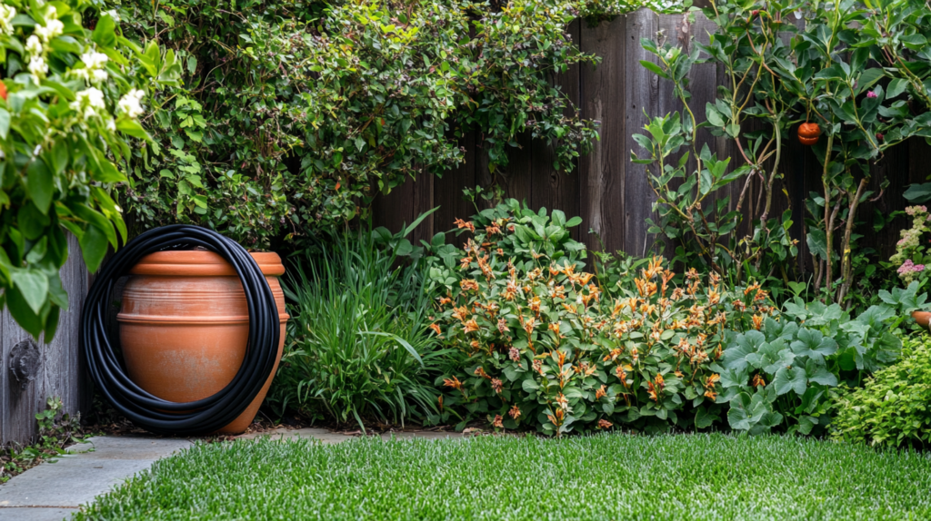 DIY Hose Pot Storage