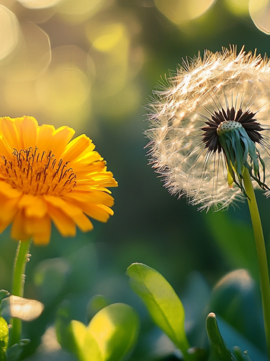 Dandelion vs Calendula