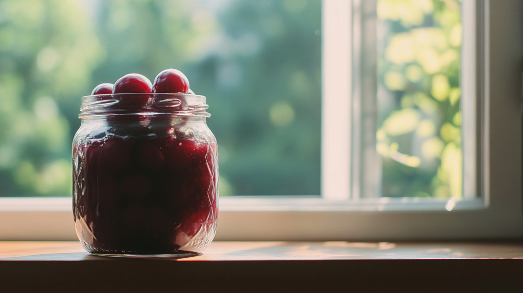 Beach plums in a jar recipe