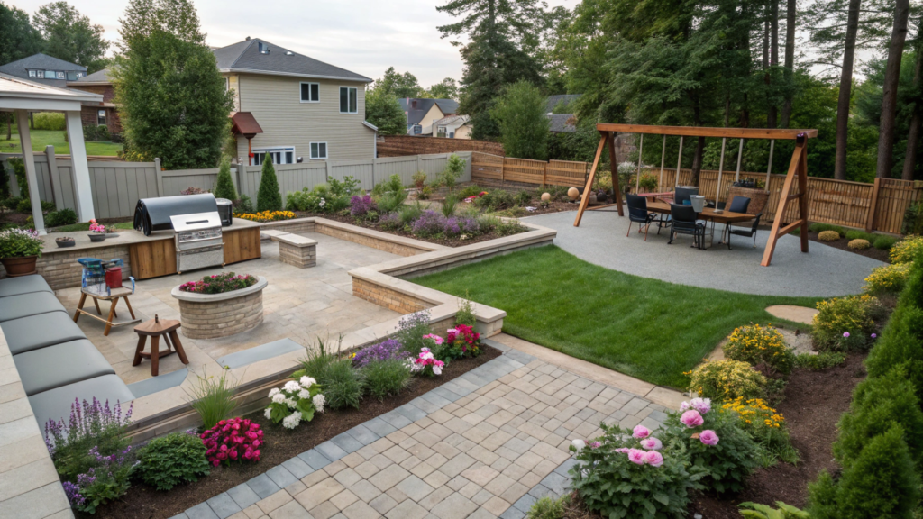 Family Backyard Layout 