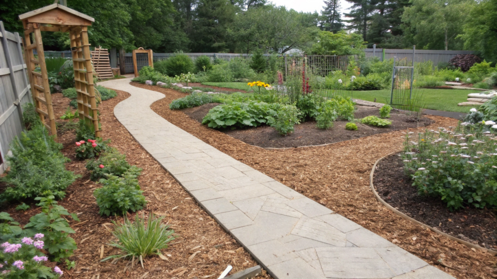 Mulch Pathways 