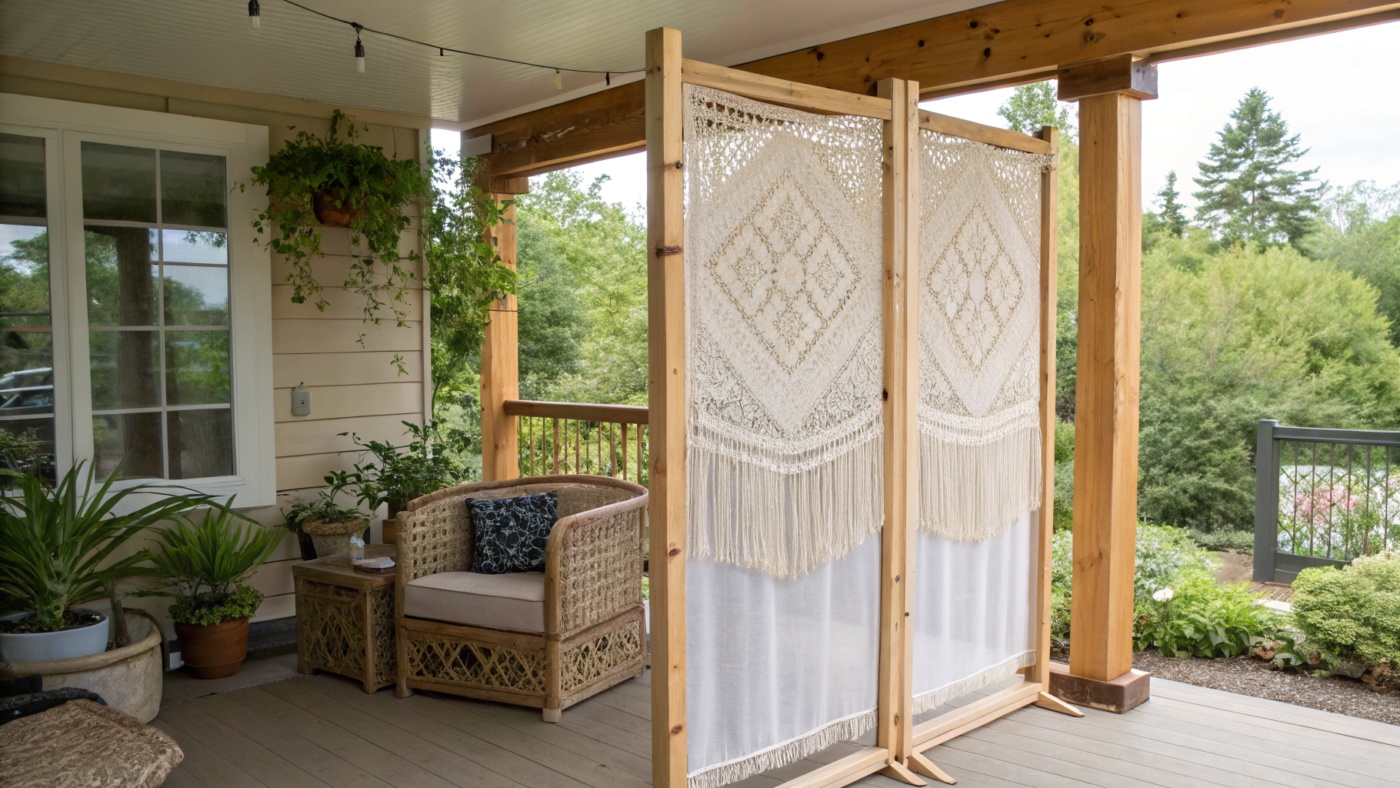 10 Quick and Trendy Outdoor Privacy Screen Ideas for Modern Backyards ...