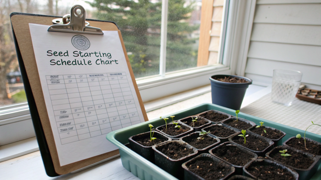 How to Plan Your Seed Starting Schedule Indoors