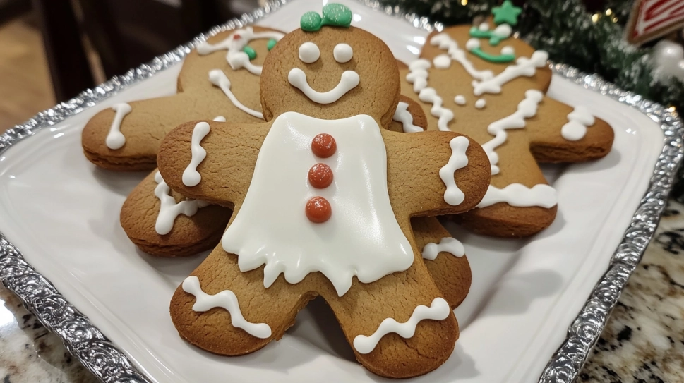 Christmas cookies with low sugar ginger 