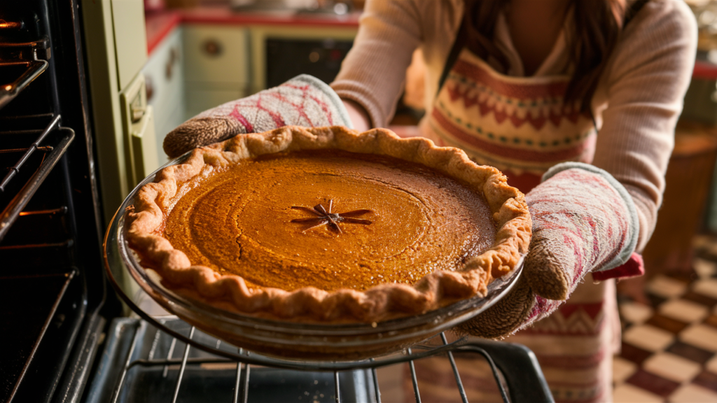 pumpkin custard pie