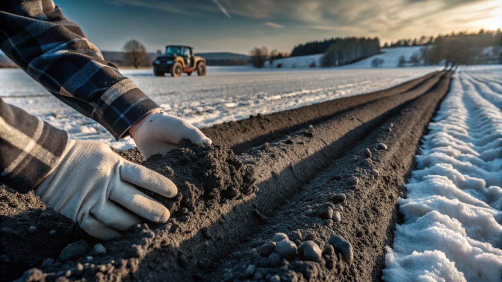 prepare the soil in winter