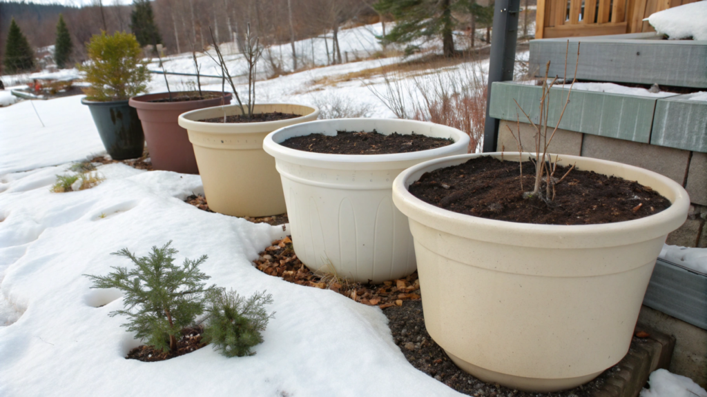 Containers for Winter Gardening