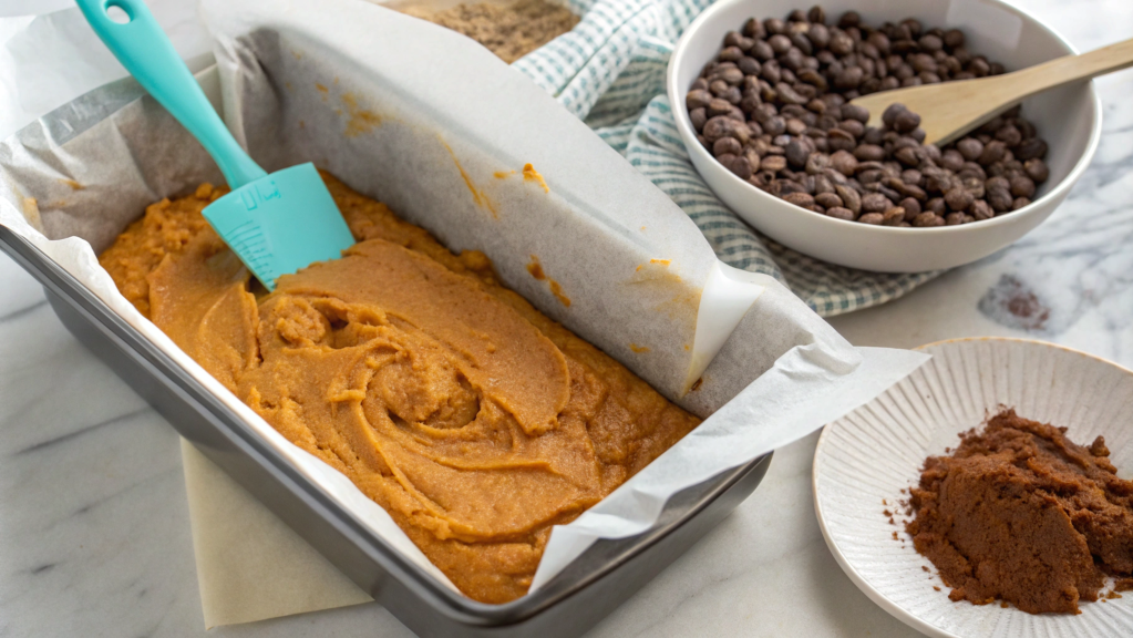 How to make pumpkin spice cake bread