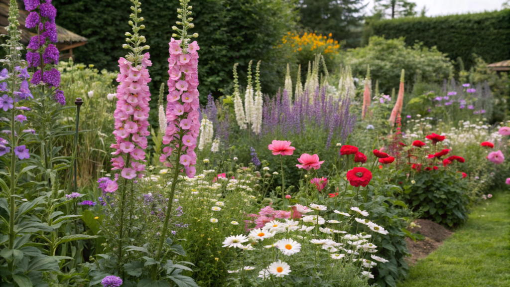 Plant Selection English cottage garden