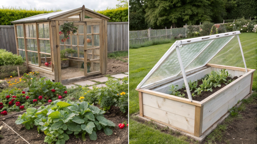 Greenhouse vs cold frame