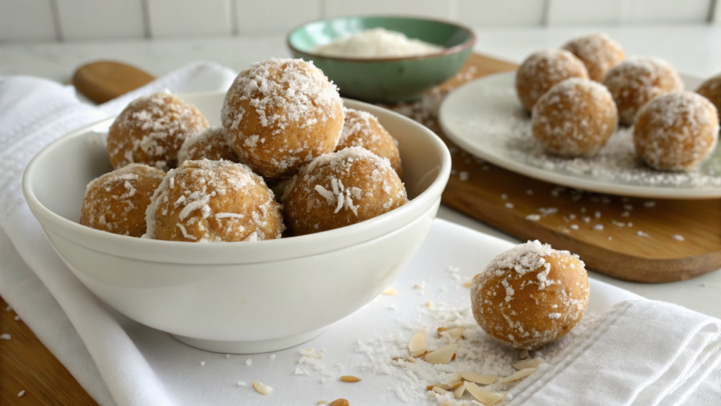 Coconut-Caramel Balls