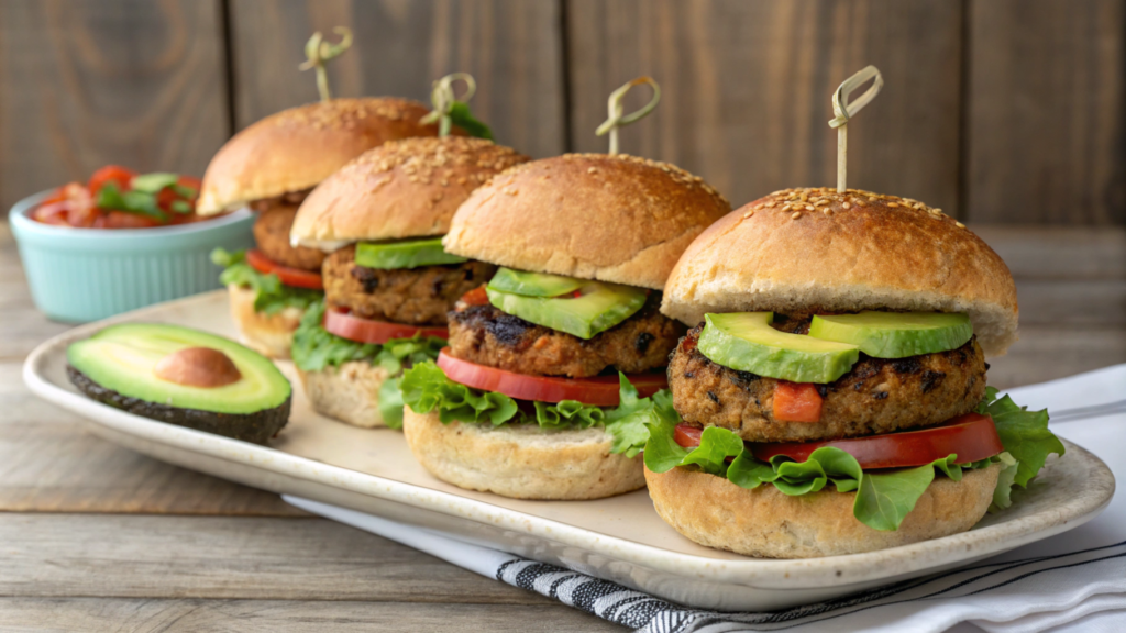 Vegan Black-Eyed Pea Burgers