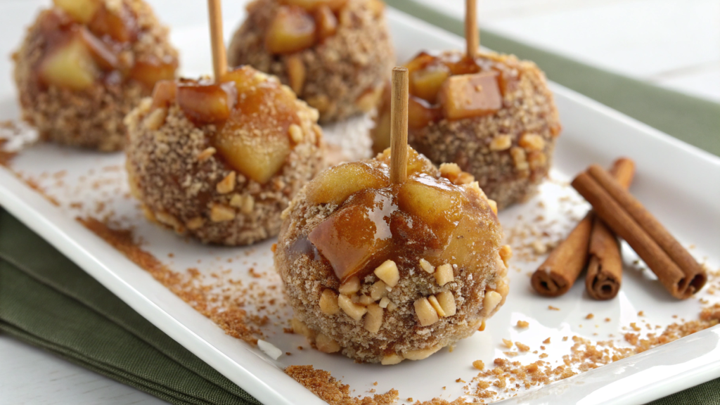 Caramel and Apple Balls