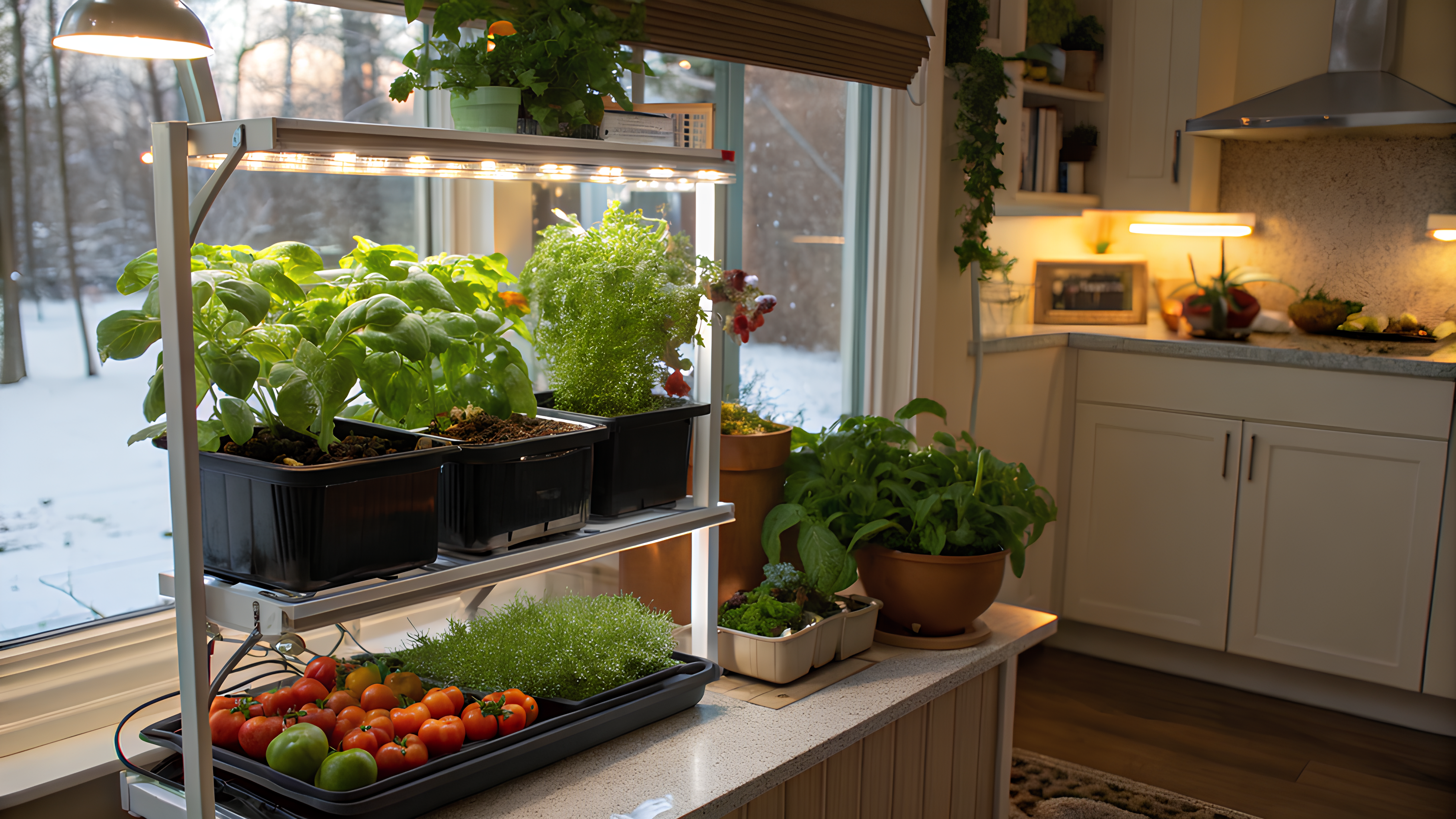 How to grow vegetables in winter indoors. A Complete Guide