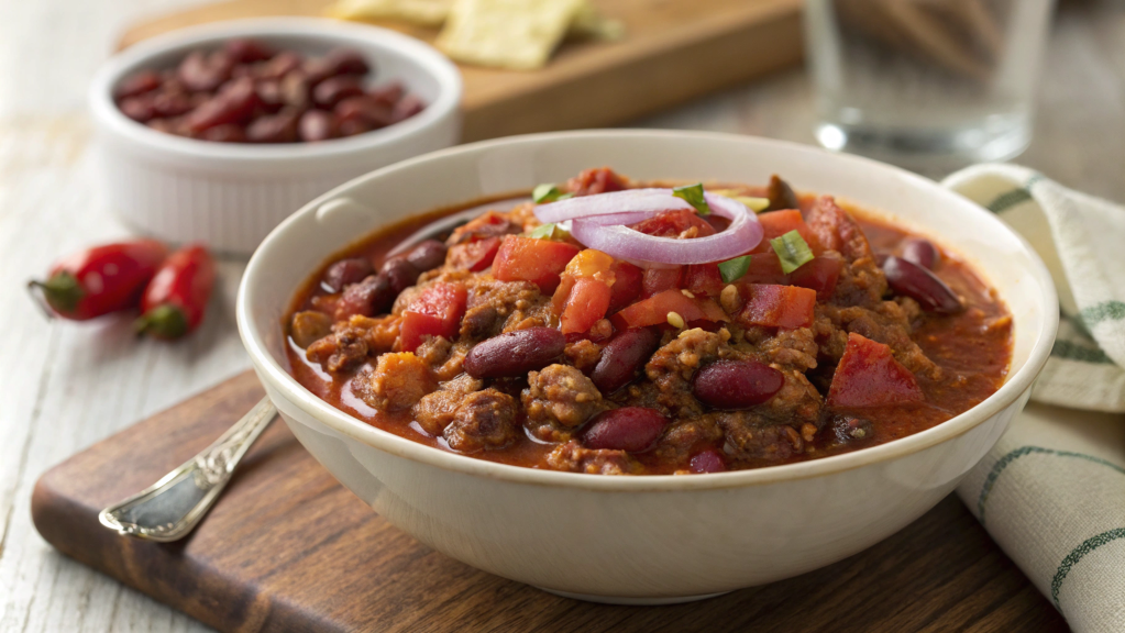 Classic turkey chili