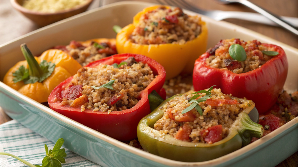 Turkey Stuffed Peppers