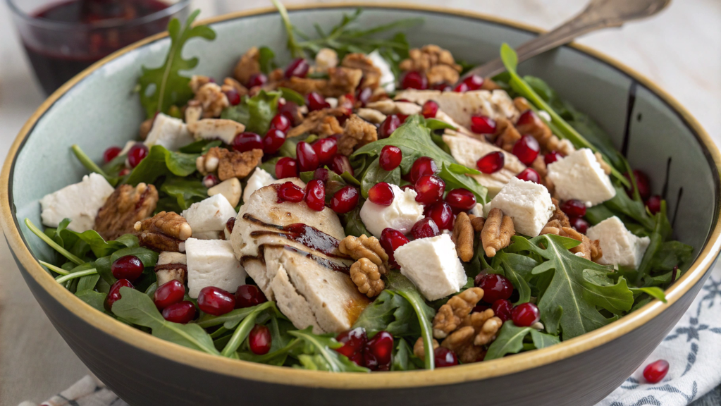 Turkey and Pomegranate Salad