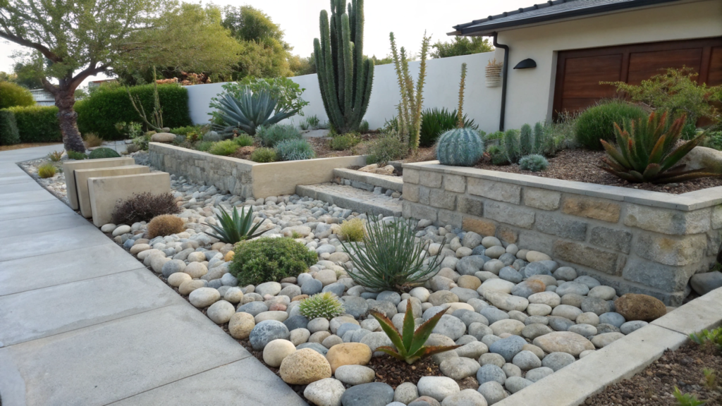 Create a stone garden