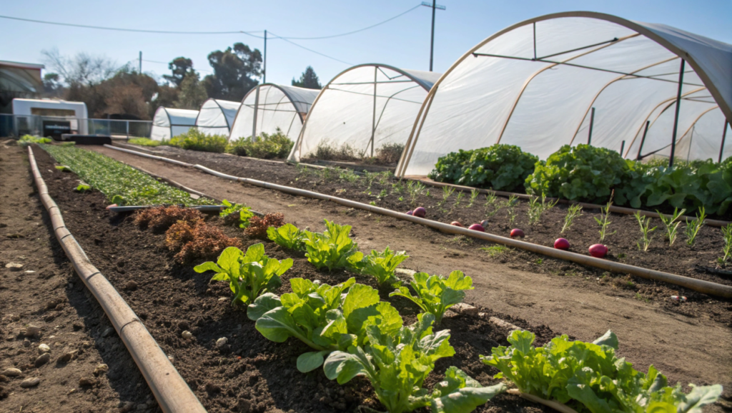 Tips for growing winter vegetables in Southern California