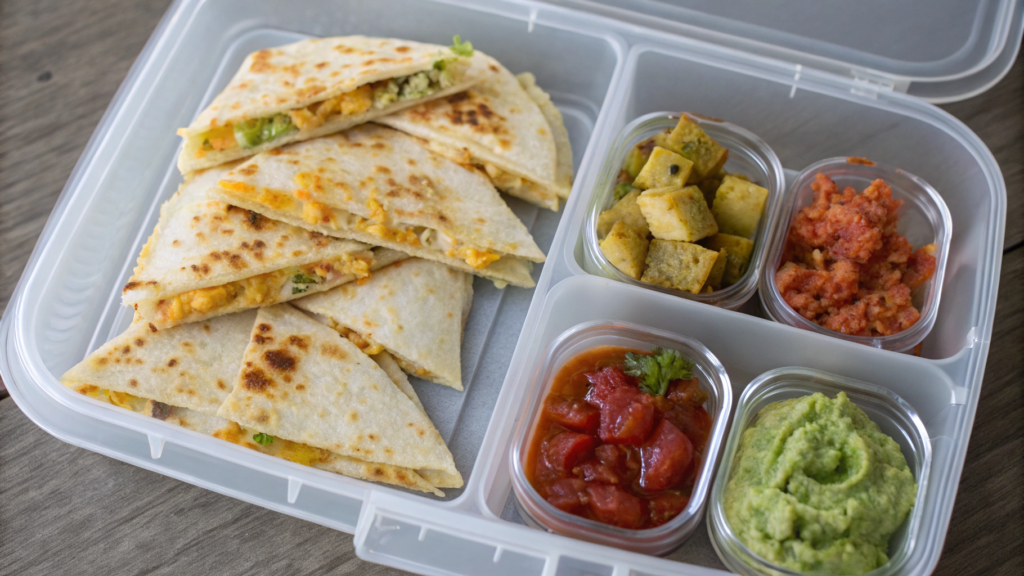 Mini Quesadilla Bento