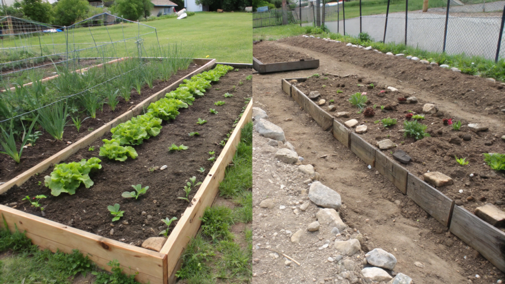 Raised Bed vs. Ground Soil
