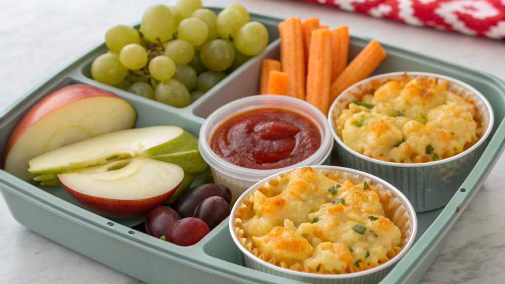 Veggie Mac & Cheese Cups