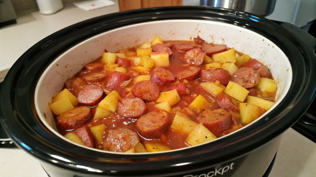 Sweet and Spicy Pineapple Sausage
