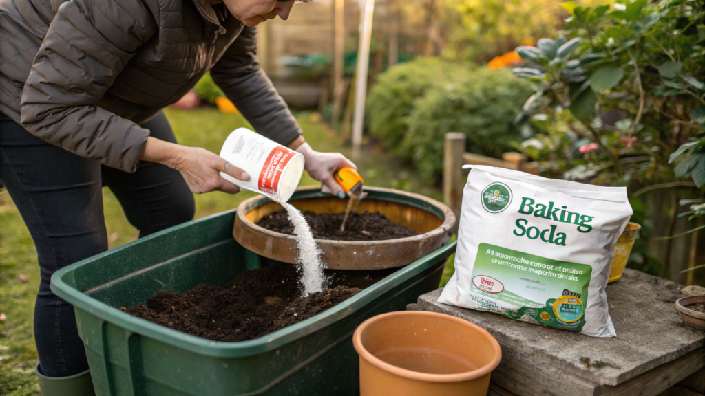 Using Baking Soda with Compost Tea