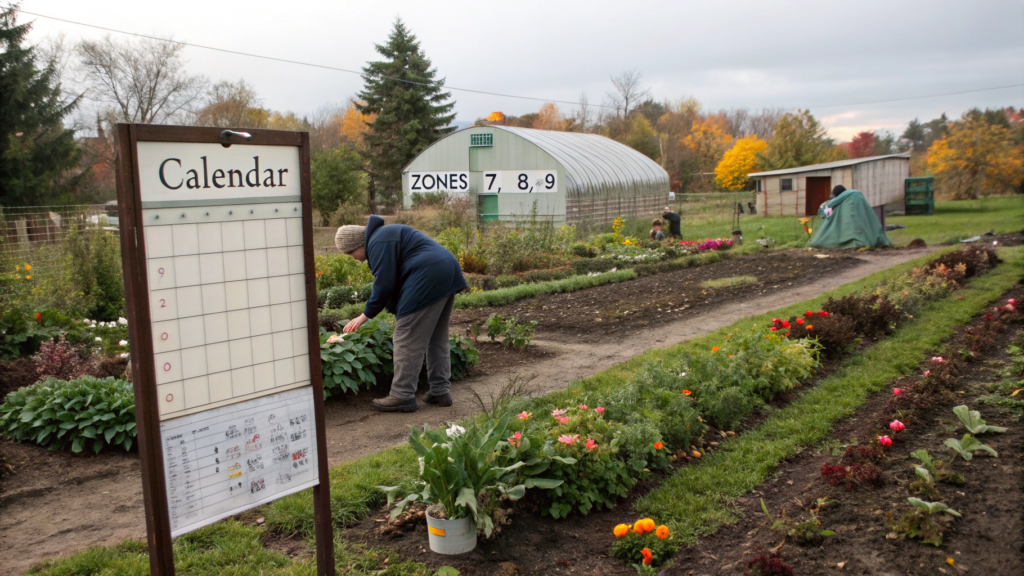 When to Plant in Zone 7 vs 8 vs 9